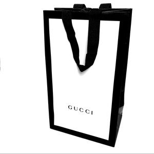 Gucci small shopping/gift bag